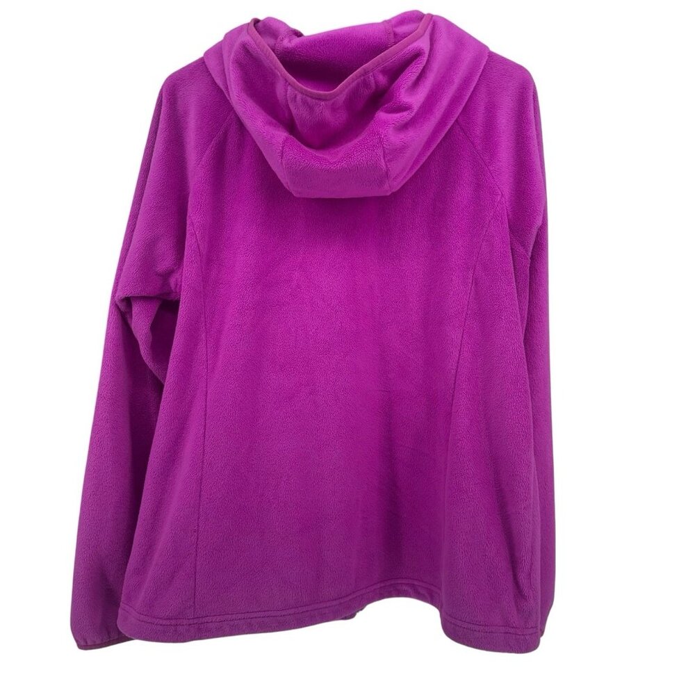 Columbia Jacket Womens Size‎ XL Pink Fleece Logo Full-Zip - Picture 5 of 16